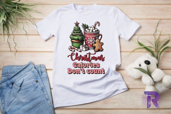 Christmas Calories Graphic: A Festive Crafting Asset