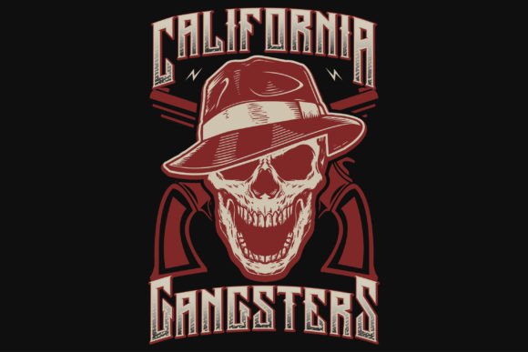 Gangster Graphic Tshirt Design: A Premium Font for Bold Branding