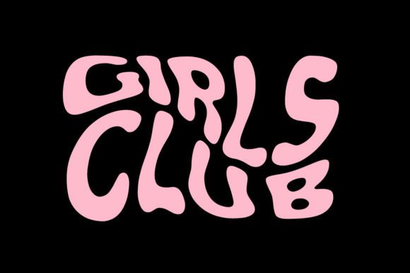 Girls Club Graphic Design: Aesthetic Quotes for Streetwear