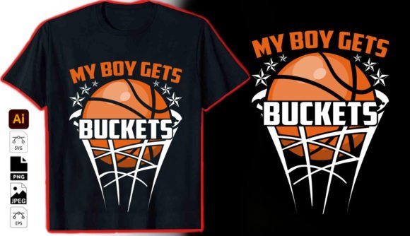 My Boy Gets Buckets: A Dynamic Graphic Vector for Bold Branding