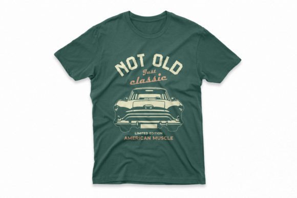 Old Car Vector T-Shirt Design: Vintage Style for Modern Creators