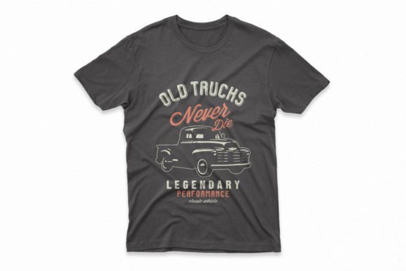 Old Truck Vector T-Shirt Design Graphic: Your Next Favorite Print Asset