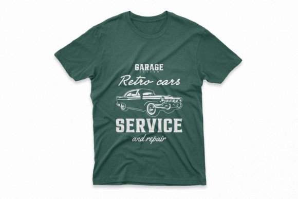 Revving Up Your Brand with a Retro Car T-Shirt Design Graphic