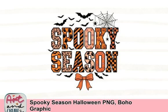 Spooky Season Halloween PNG: Boho Charm for Creators