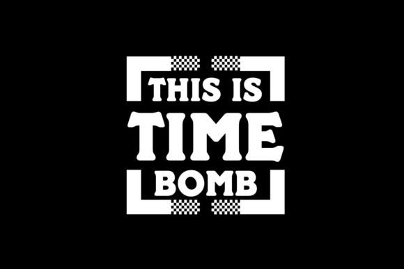 This Time Bomb Graphic Tee Design: Unleash Urban Edge