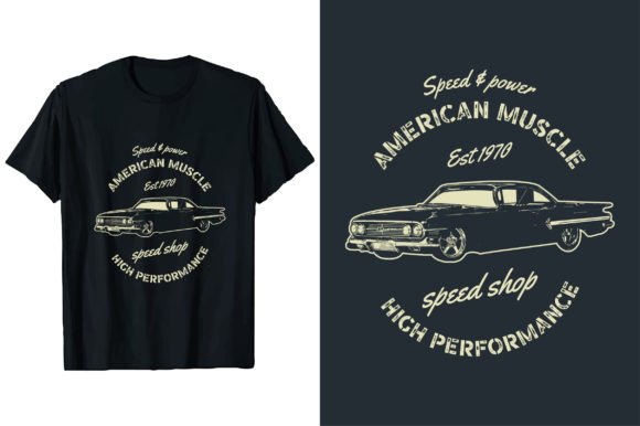 Timeless Cool: The Vintage Classic Car T-Shirt Graphic