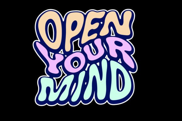 Urban Artistry: The Open Your Mind Graphic Tee Design